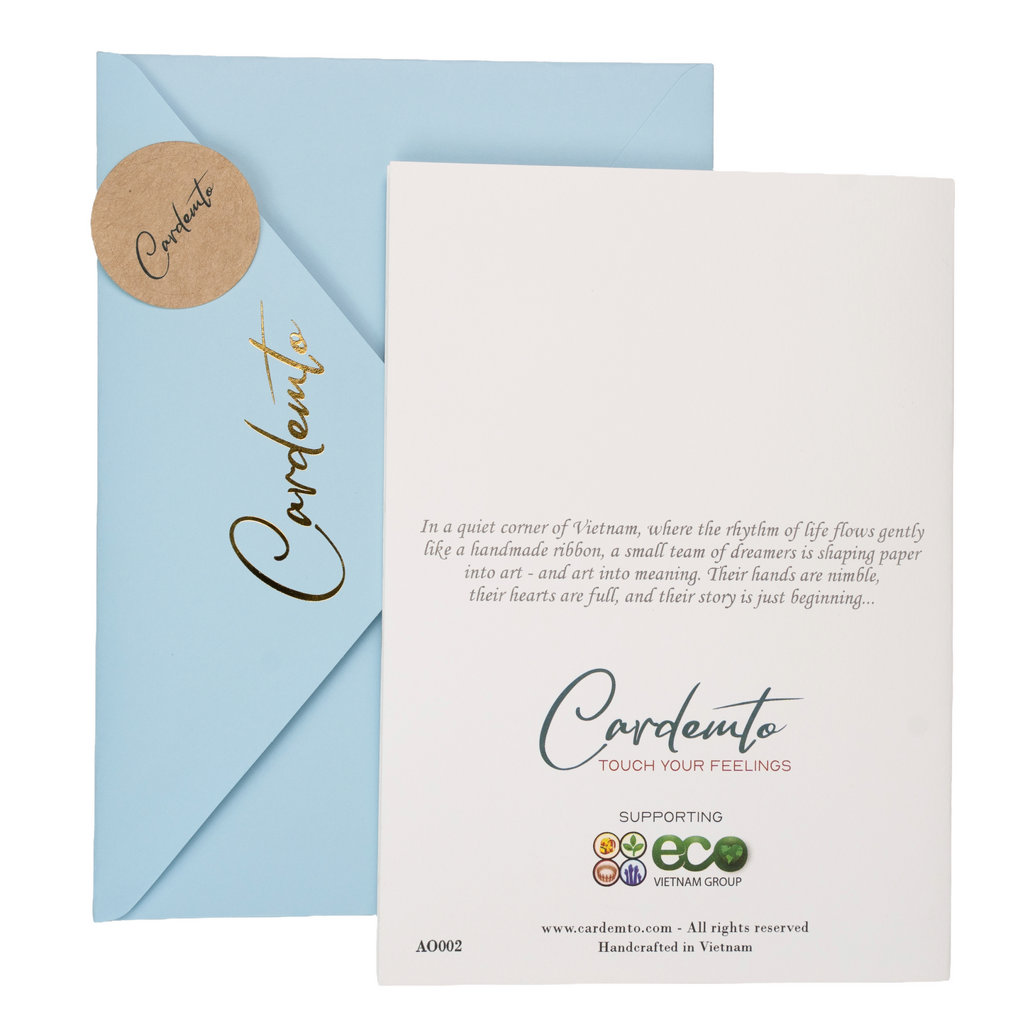 Everlasting Roots Luxury Handmade Quilling Sympathy Card