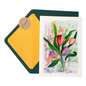 Quiet Tulips Luxury Handmade Quilling Tulip Greeting Card
